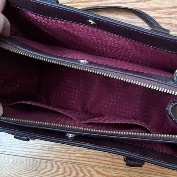 Kate Spade Mulberry Street Lise hand bag in burgundy. Perfect condition inside. - Picture 3 of 5